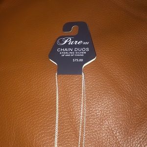 Brand New Sterling Silver 18” & 24” chains